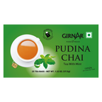 Girnar Black Tea Bags - Pudina - Distacart