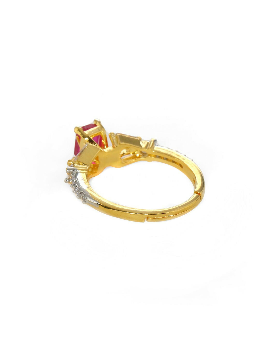 Diamond and Ruby Ring- Ruby Raang
