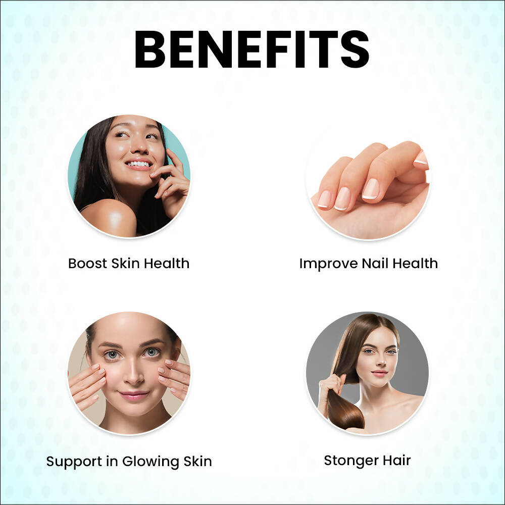 myUpchar Ayurveda Biotin+ Tablets - Distacart