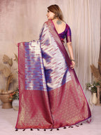 Anaita Banarasi Tissue Silk Saree - Distacart