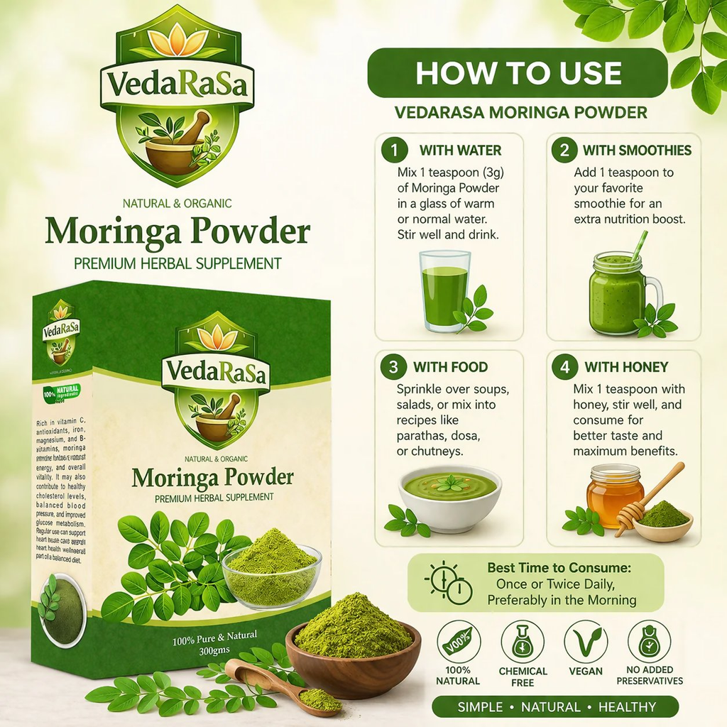VedaRasa Moringa Leaves Powder