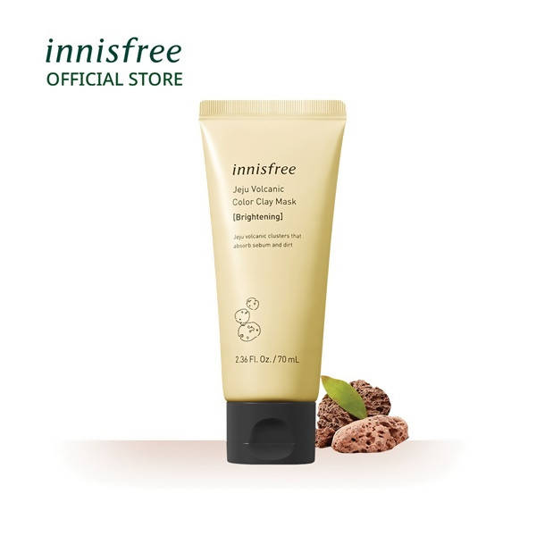 Innisfree Jeju Volcanic Color Clay Mask - Brightening