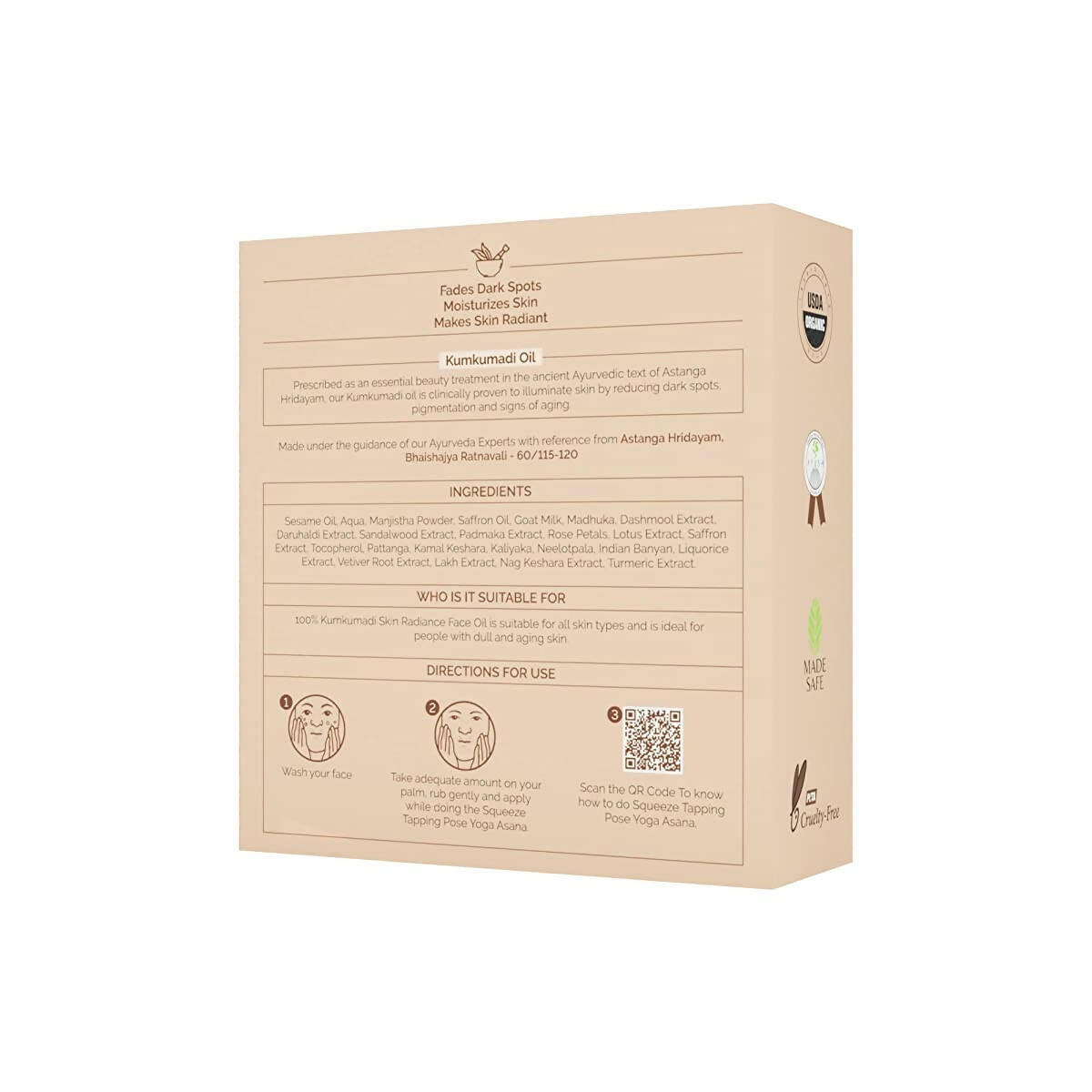 Ayuga 100% Kumkumadi Skin Radiance Face Oil