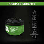 Nishman Hair Styling Gummy Gel Casual - Wet Look