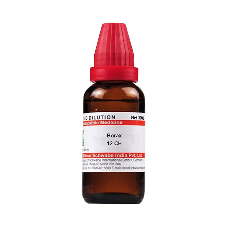 Dr. Willmar Schwabe India Borax Dilution - Distacart