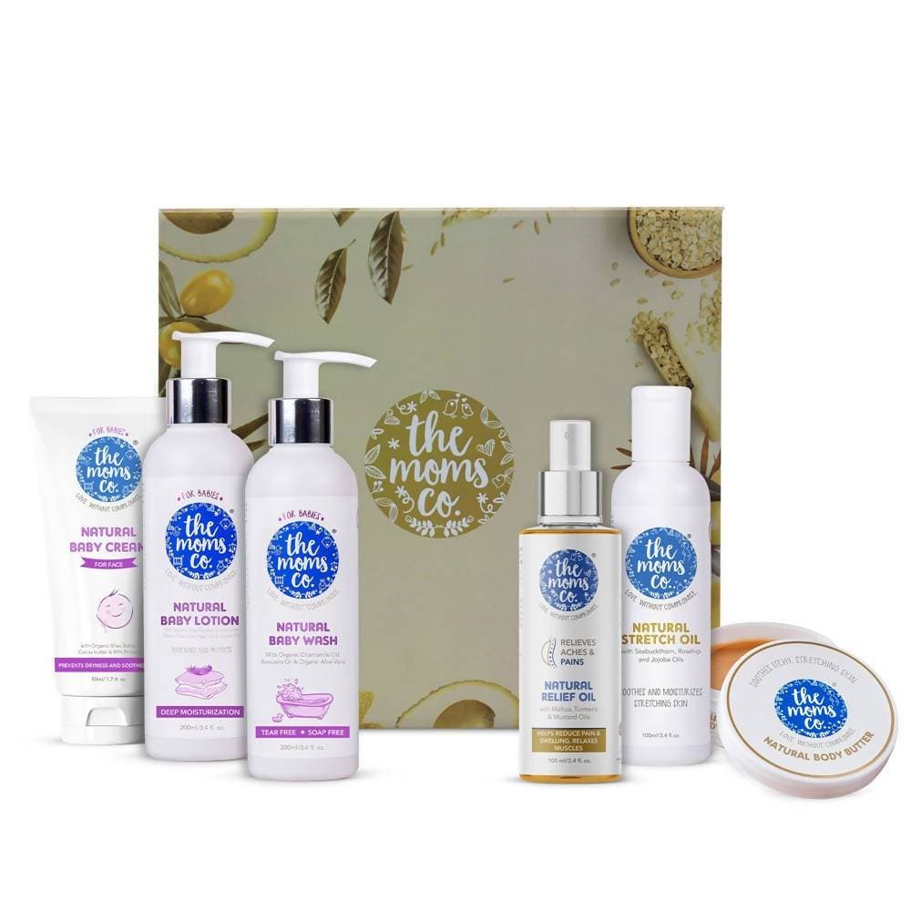 The Moms Co Natural Mom And Baby Signature Gift Box