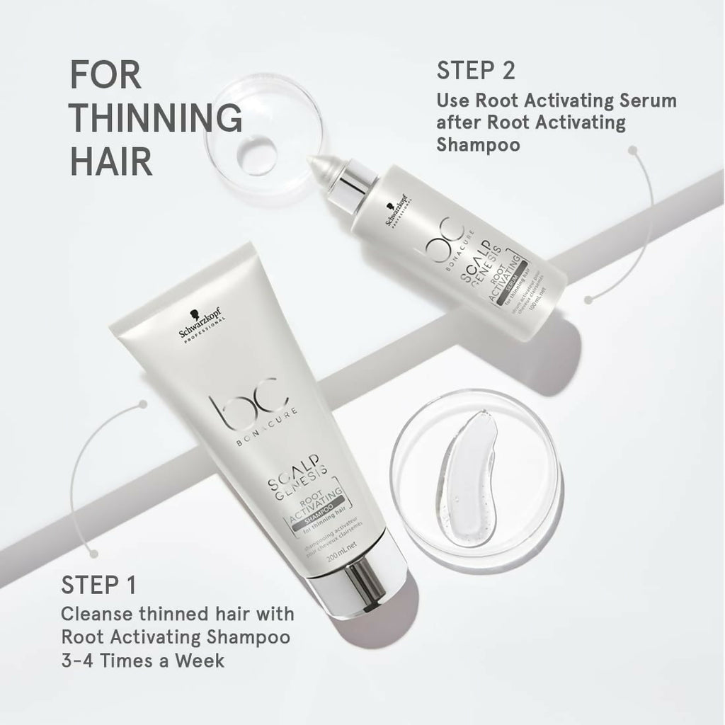 Schwarzkopf Professional Boncaure Scalp Genesis Root Activating Serum - Distacart