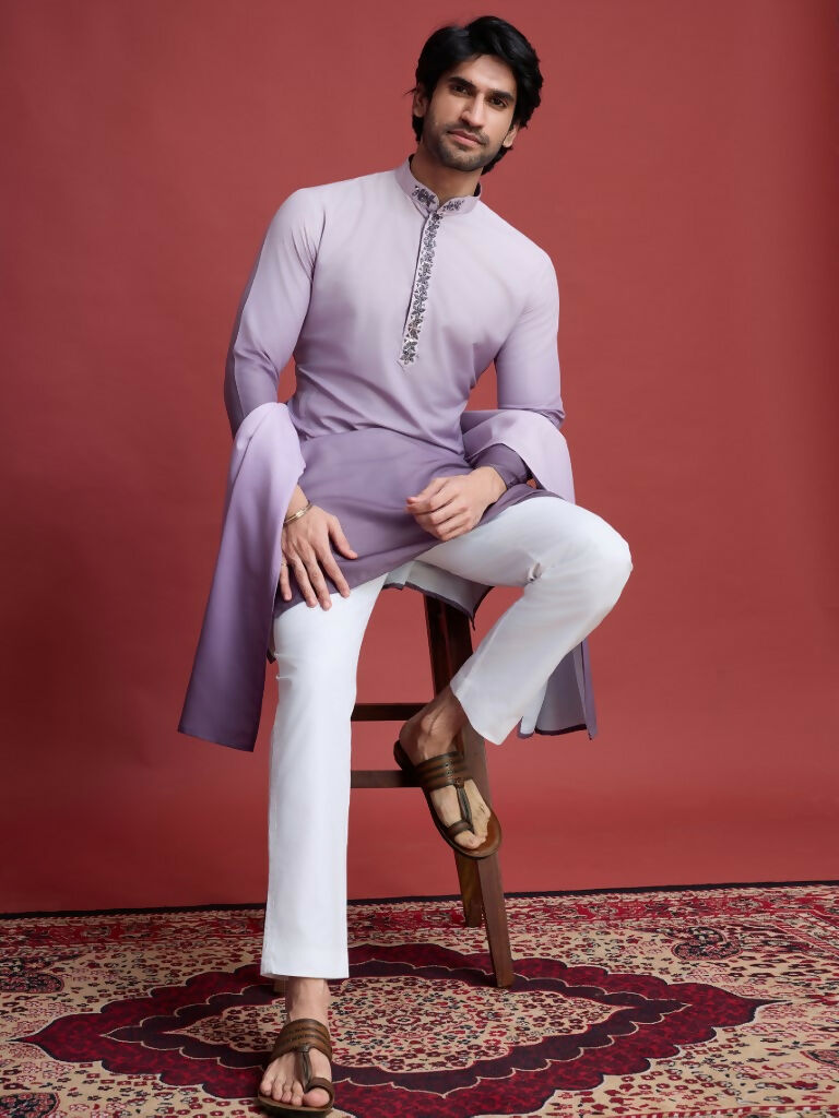 Vastranavya Exclusive Festival Wear Viscose Real Mirror Work Kurta with Dupatta Collection