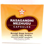Skm Ayurveda Rasagandhi Mezhugu Capsules