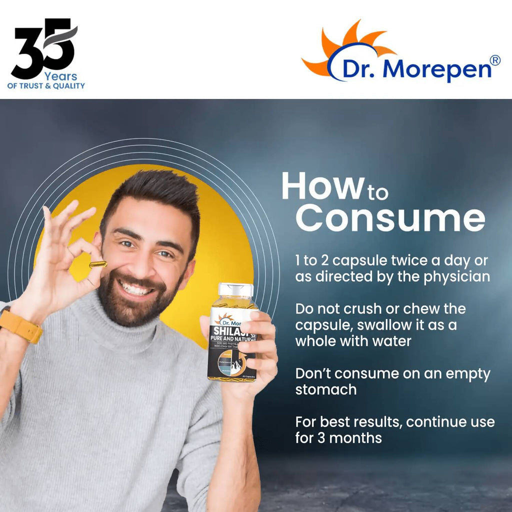 Dr. Morepen S J Capsules and Testosterone Booster Tablets Combo - Distacart