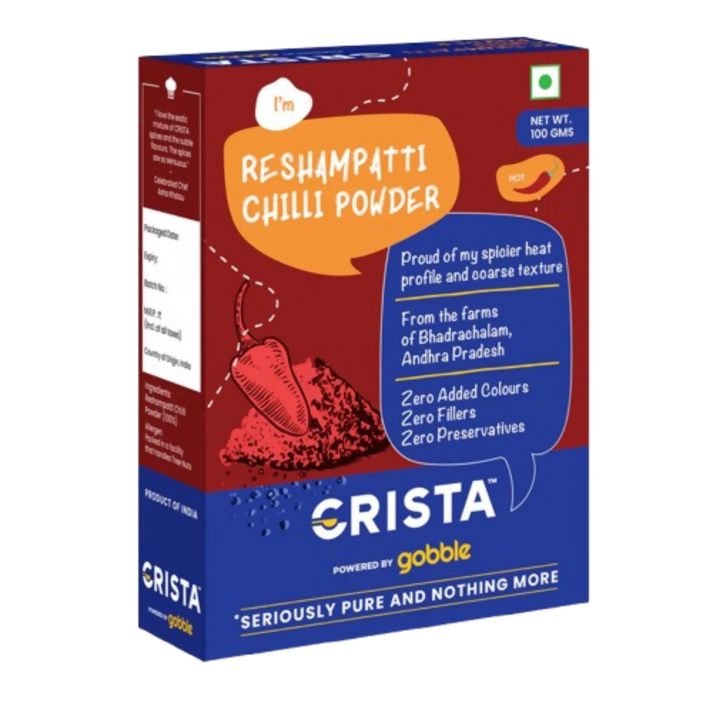 Crista Spices Reshampatti Chilli Powder - Distacart