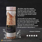 Soulflower Aromatherapy Essential Oil Lavender Bath Salt Enriched With Himalayan Pink Rock Salt