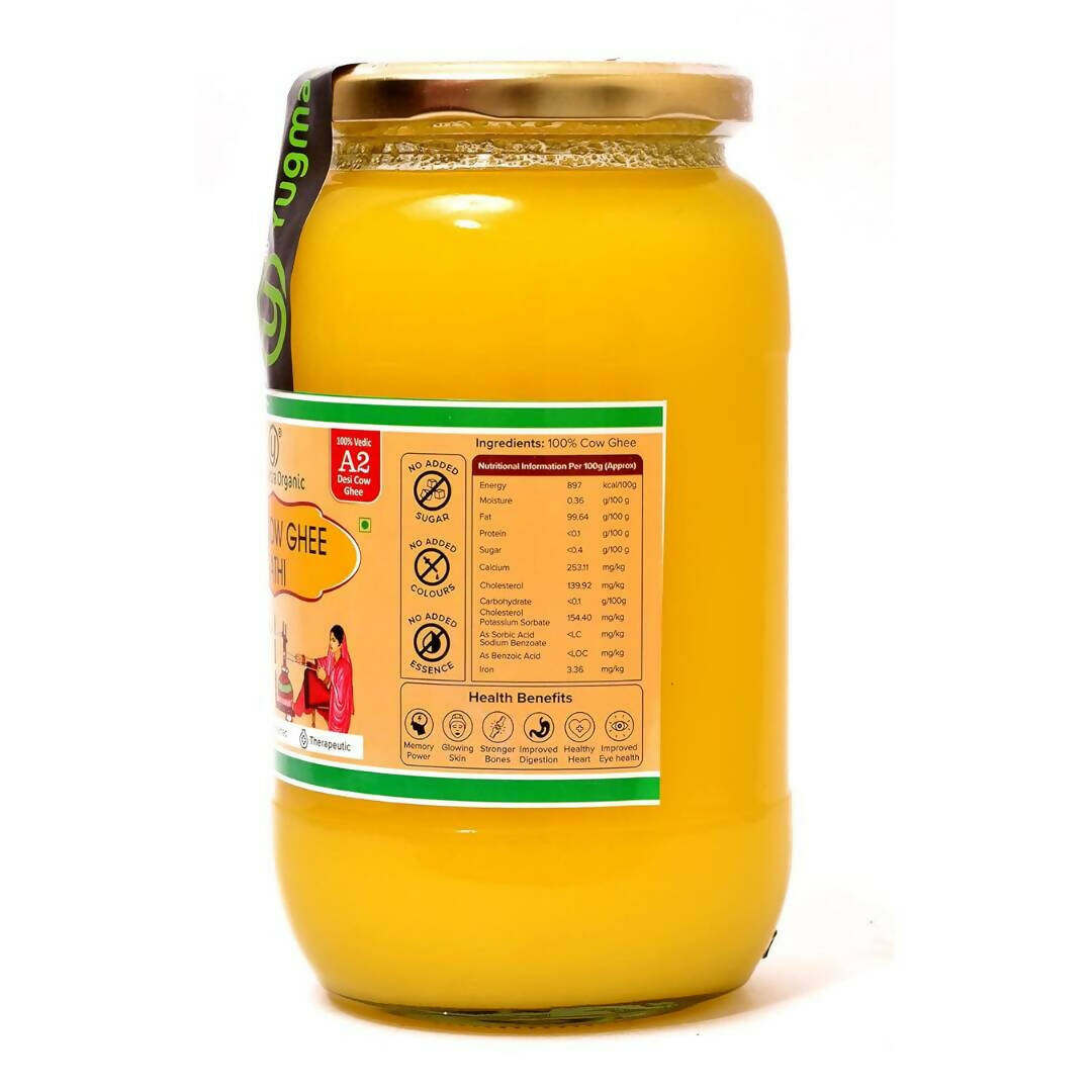 Yugmantra Organic Desi Cow Ghee Rathi | Home Made | Traditional Bilona Method | Curd-Churned | Natural, Pure & Healthy Ghee - Distacart