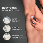 Dove Men + Care Invisible Dry Anti - Perspirant Roll - On