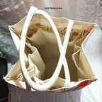 Canvas Jute Bag Flower Print