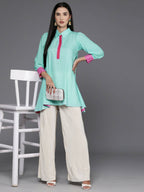Ahalyaa Women's Traditional wear Tunic - Blue