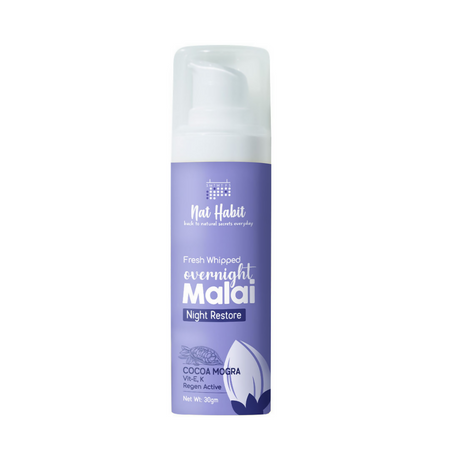 Nat Habit Cocoa Mogra Night Restore Face Cream
