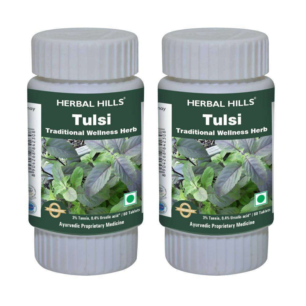 Herbal Hills Tulsi Traditional Wellness Herb Tablets