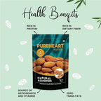 Pureheart Nutreat Natural Almonds - Distacart