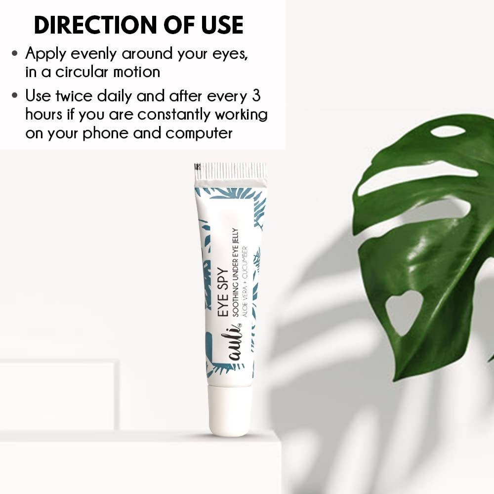 Auli Eye Spy Cucumber + Aloe Vera Soothing Under Eye Gel
