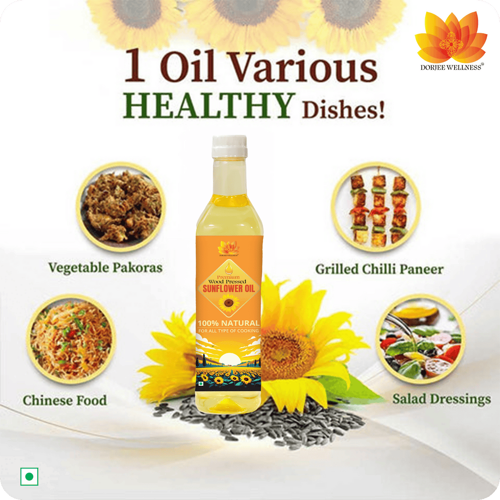 Dorjee Wellness Wood Pressed Sunflower Oil - Distacart