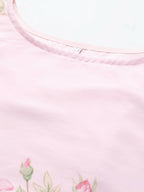 Ahalyaa Women's Traditional wear Dress - Pink - Distacart