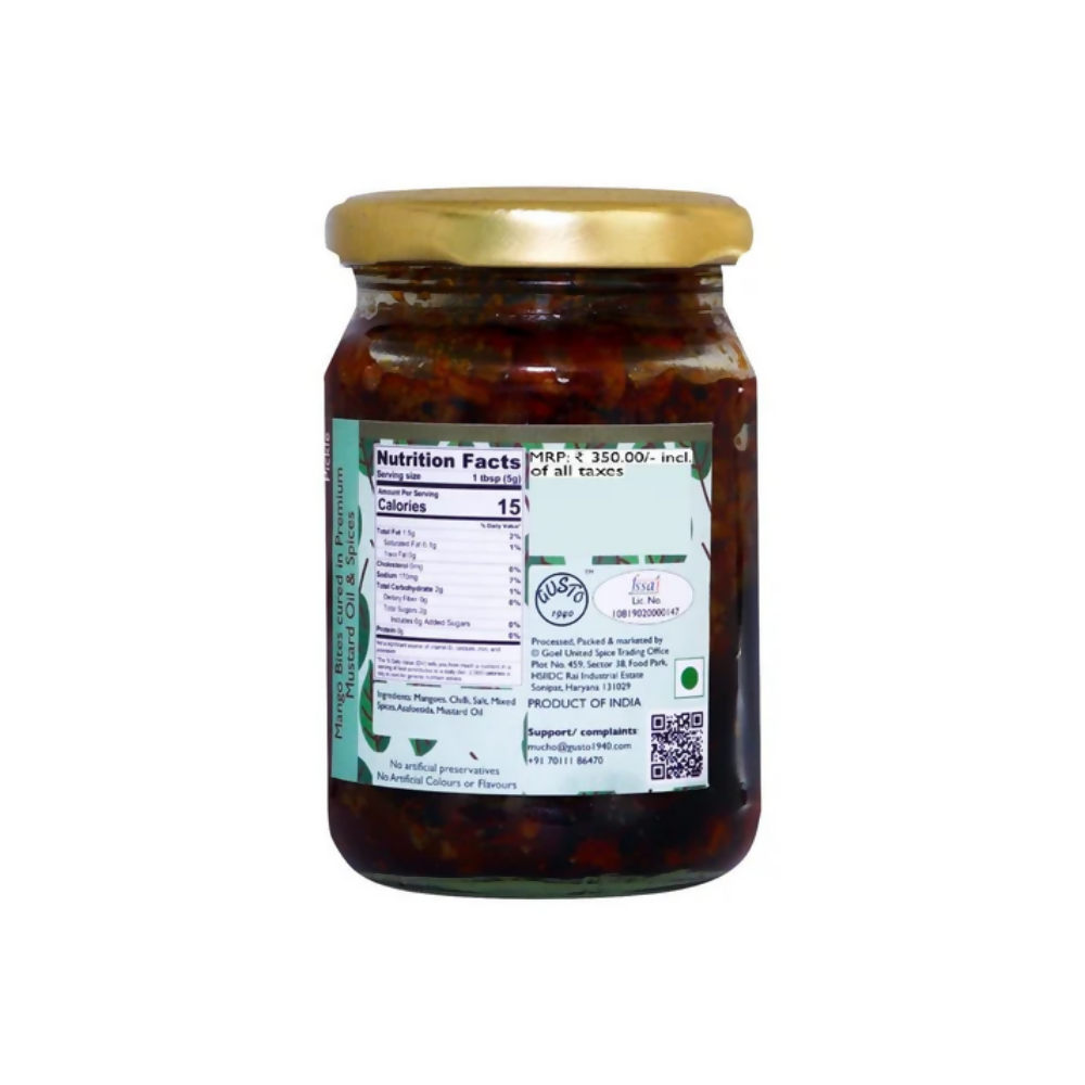 Tassyam Organics Mango Masala Pickle