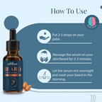 Satthwa Beard Growth Serum With Redensyl, Keratin & Biotin