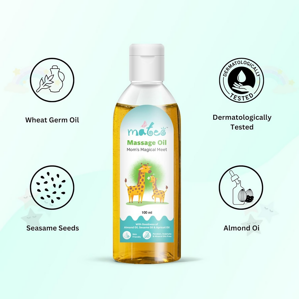 Mateo Baby Massage Oil Mom’s Magical Meet
