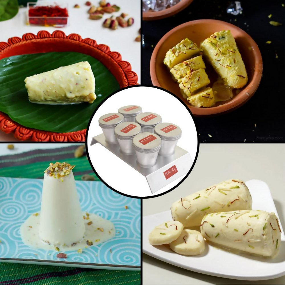 Hazel Kulfi Moulds Set Aluminium