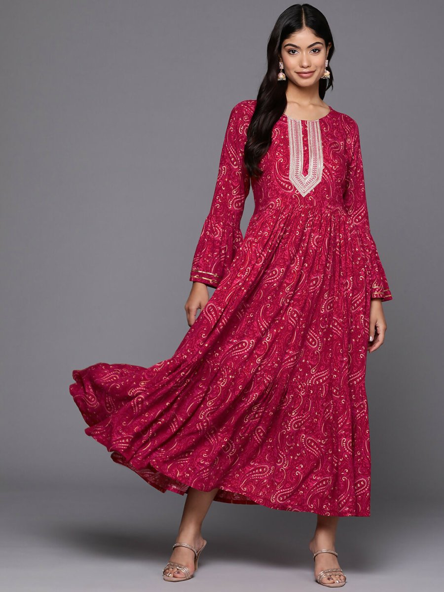 Ahalyaa Women's Traditional wear Lehnga Choli - Red