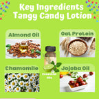 Puddles Organic Tangy Candy Lotion For Kids with Almond Oil, Kokum Butter & Natural Fruit Extracts for Happy Skin & Soften Dry Skin