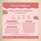 Nat Habit Five Oil Hibiscus Navdha Shampoo