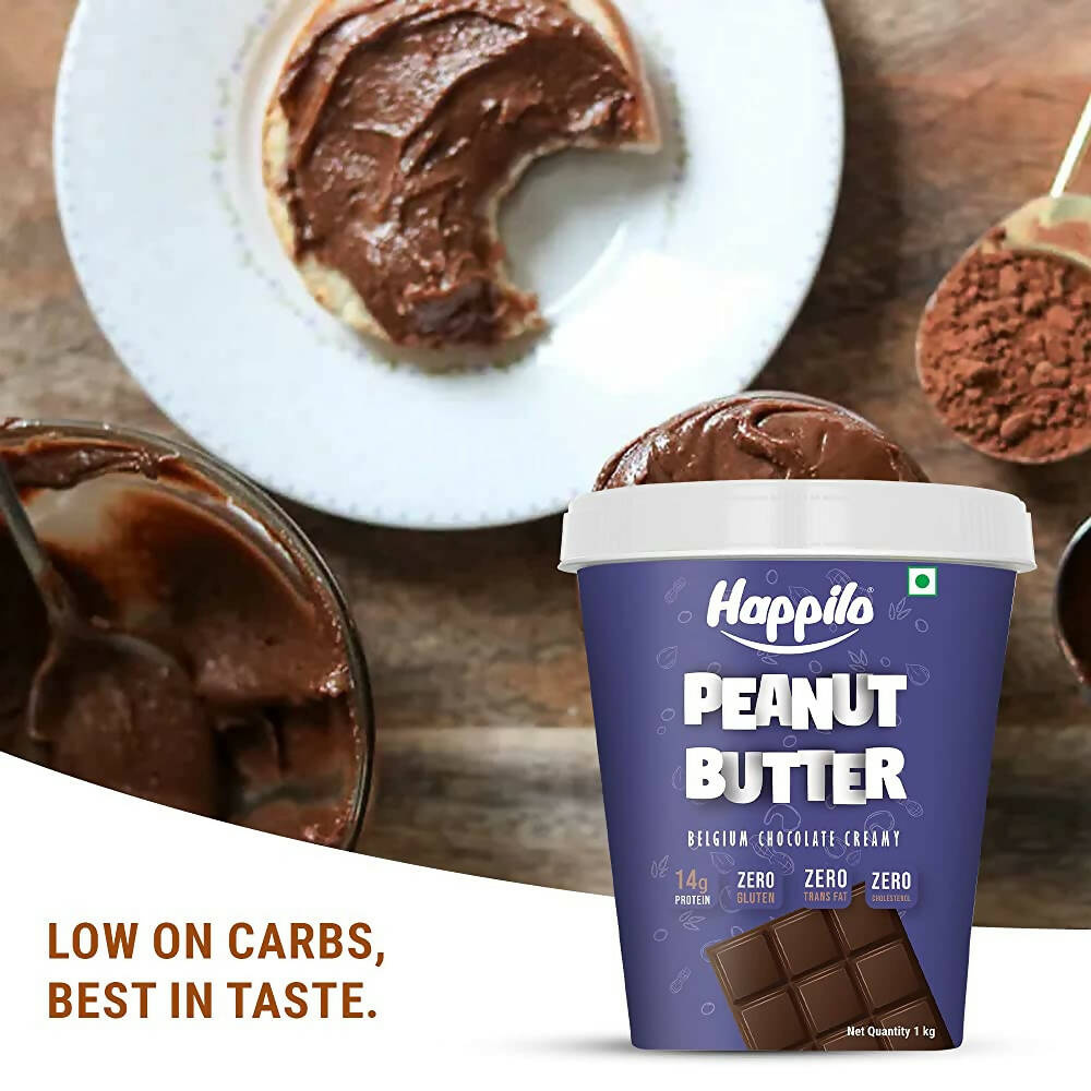 Happilo Belgium Chocolate Peanut Butter Creamy