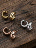 NVR Men's Set of 3 Multicolour Hoop Earrings - Distacart