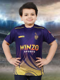 Baesd Boys Sports Round Neck Printed Cricket Jersey IPL, T20 T-shirt