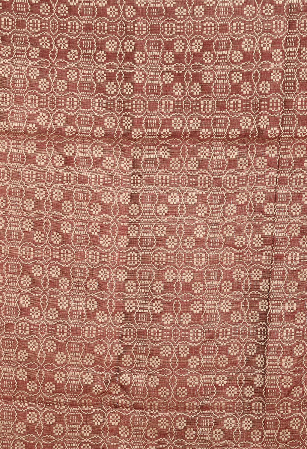 Mominos Fashion Moeza Handloom Cotton Dark Maroon Dupatta - Distacart