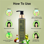 Body Gold Conditioner Clams Unruly Tangled Hair With Jojoba Rosemary & Coconut Milk
