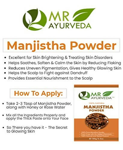 MR Ayurveda Manjistha Powder