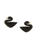 NVR Women Black Cz Studded Studs Earrings - Distacart