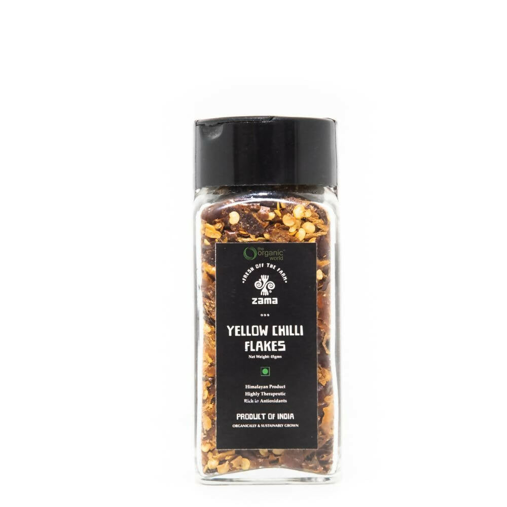 Zama Organics Yellow Chilli Flakes