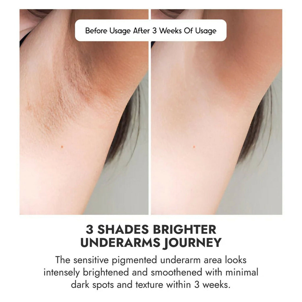 Cos-IQ Brightening Underarm Roll On Serum For Women, With Bioecolea, Mandelic Acid and Bio White
