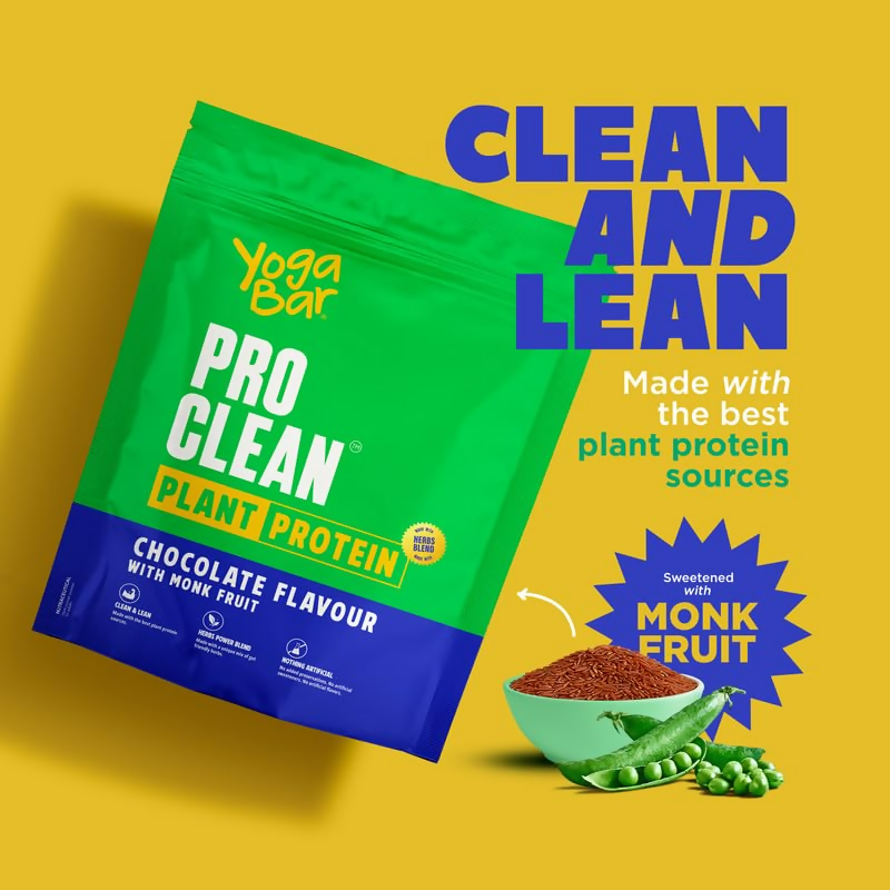 Yoga Bar ProClean Plant Protein Powder - Distacart