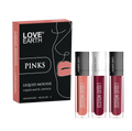 Love Earth Liquid Mousse Matte Lipstick - Pinks