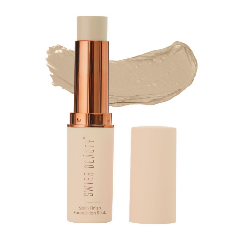 Swiss Beauty Satin Finish Foundation Stick - 01 Cream Vanilla