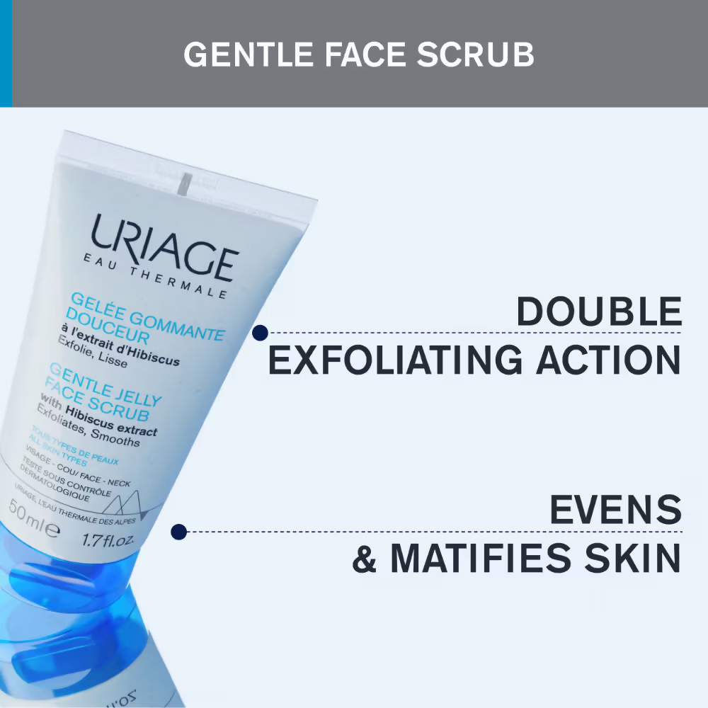 Uriage Daily Facial Scrub With Silica Microbeads