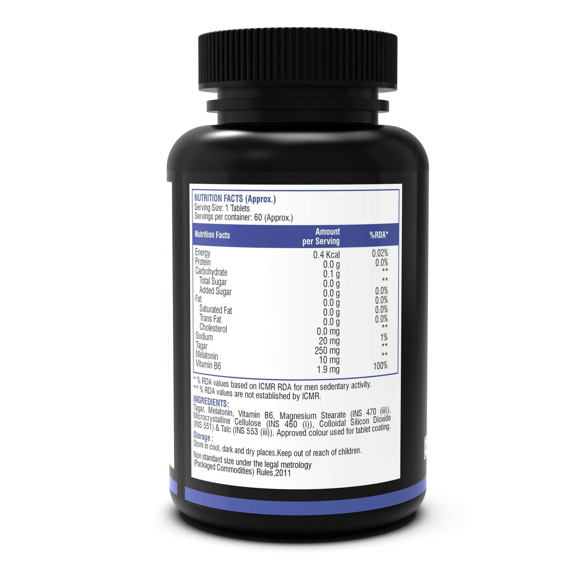 NutritJet Melatonin 10mg Veg Tablets