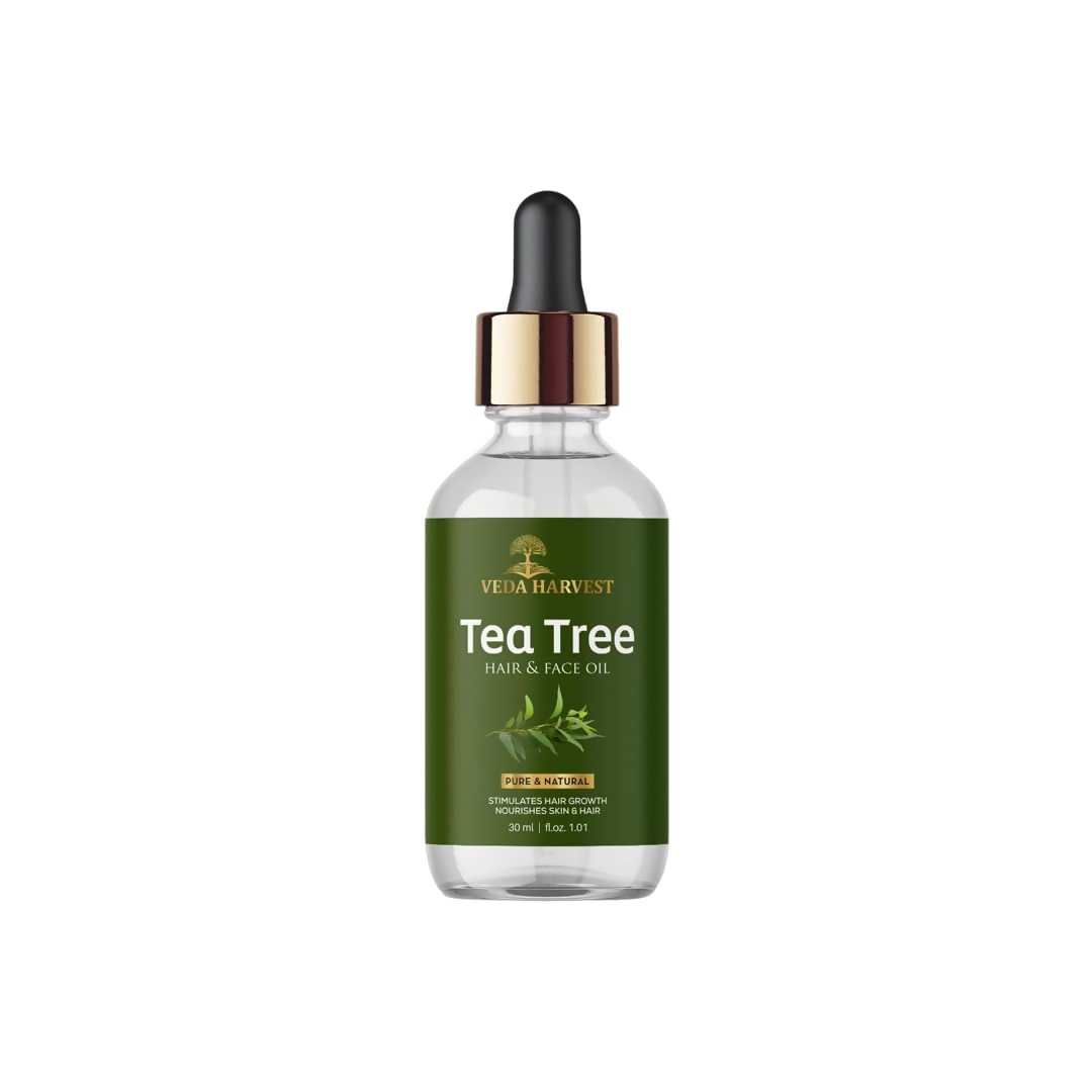 Veda Harvest Tea Tree Essential Oil Cooling & Refreshing Care for Face & Body
