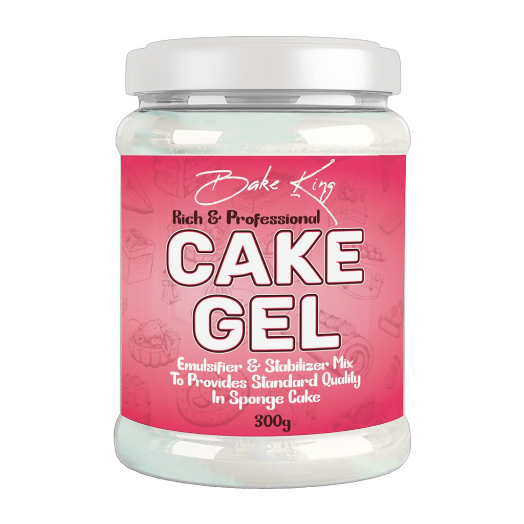 Bake King Cake Gel, Cake Sponge Improver Useful When Making Eggless Cakes