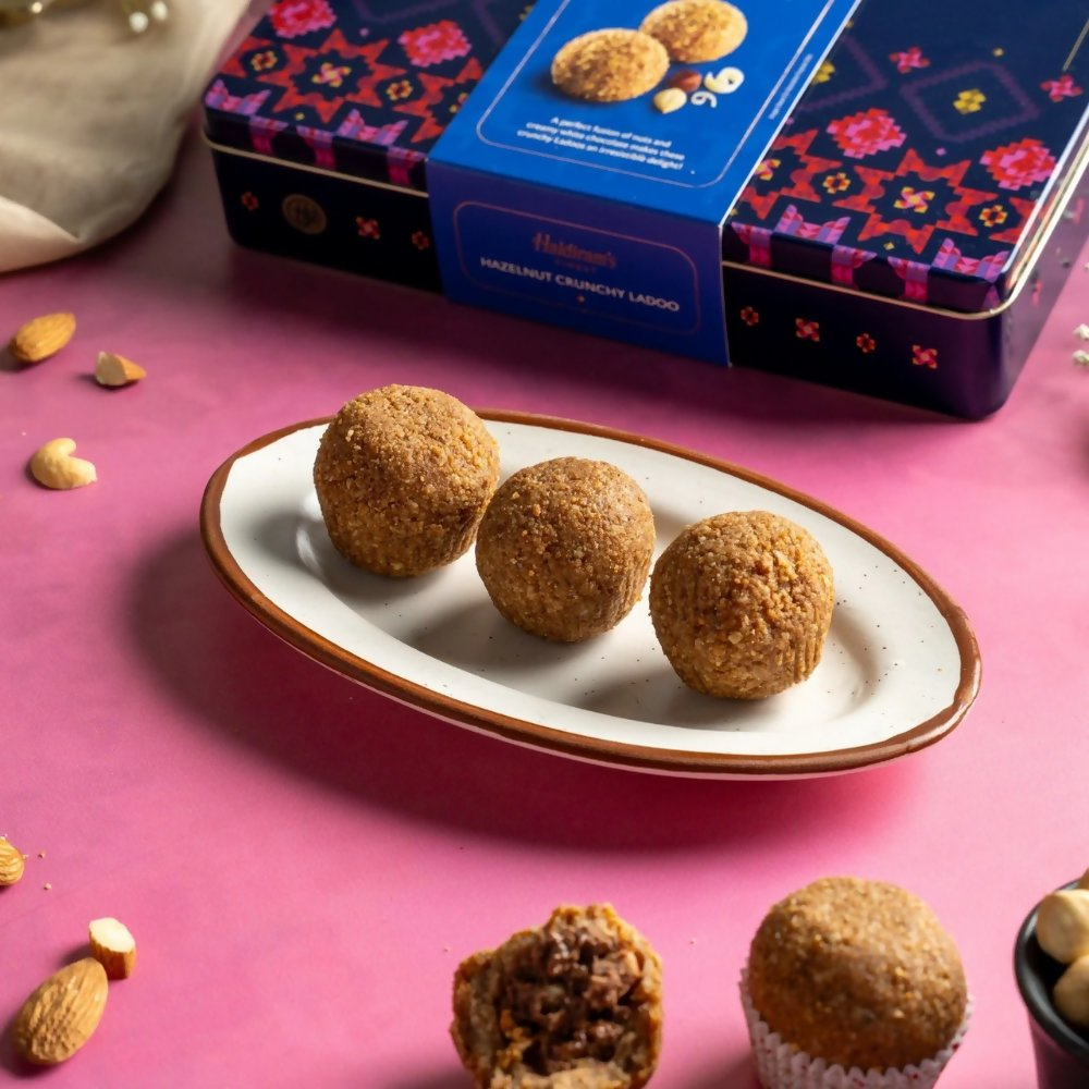 Haldiram's Hazelnut Crunchy Ladoo - Distacart